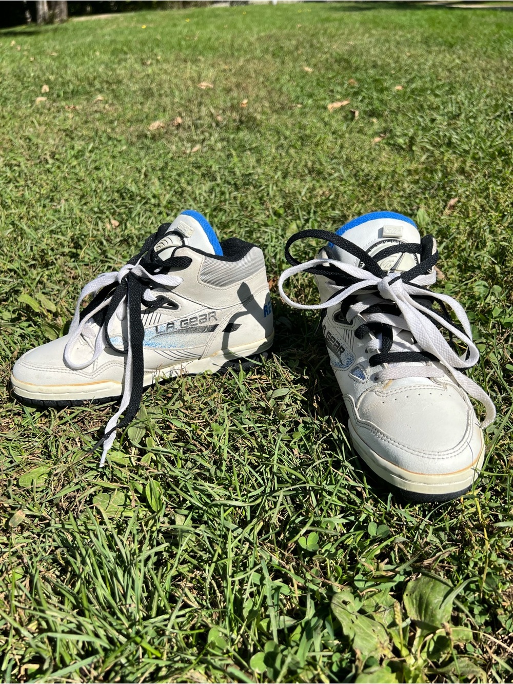 L.A. Gear Regulator Sneakers with Air System Technology 1992